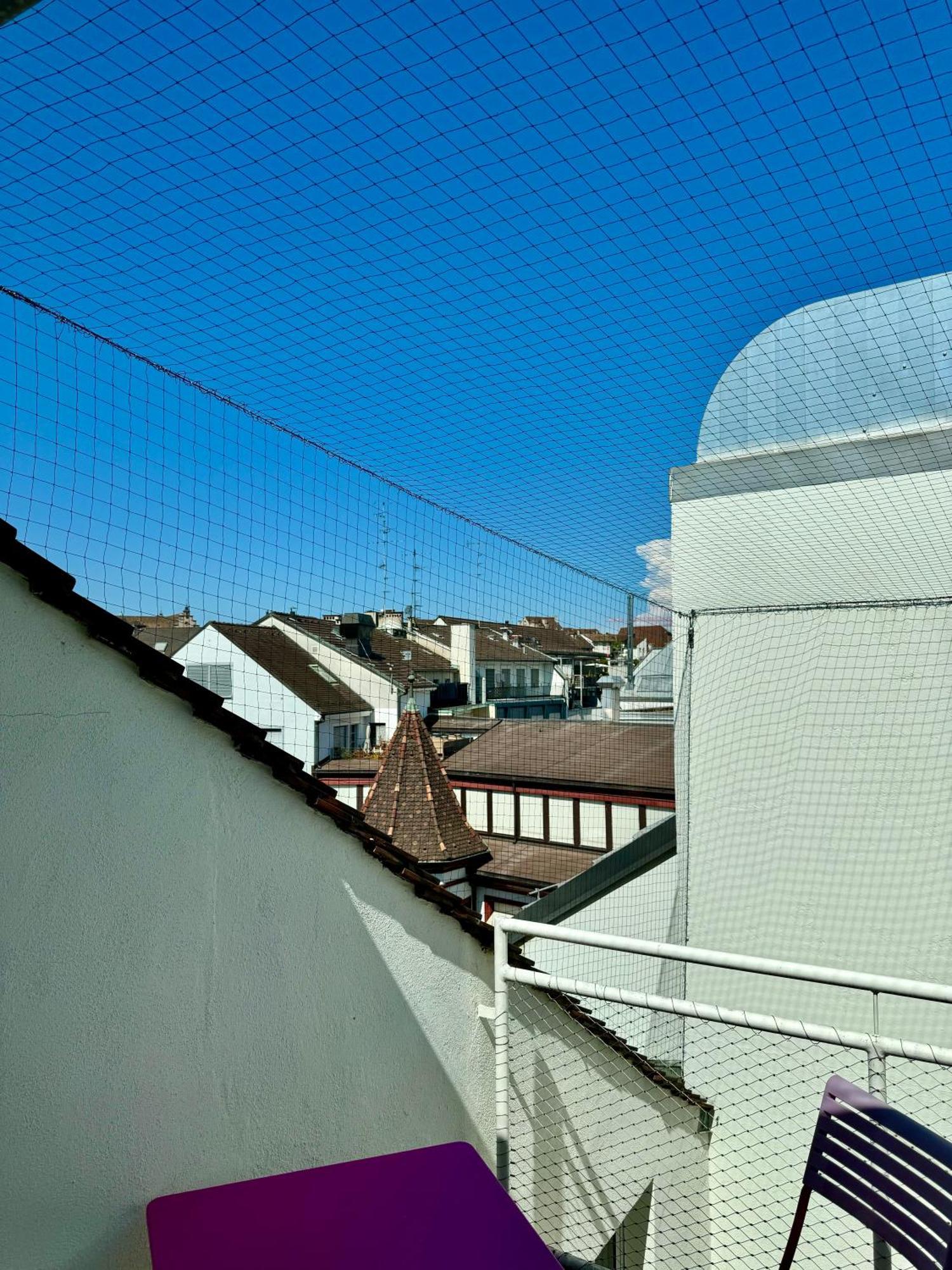 City Center Rooftop Balcony-Studio At Town Hall Basilea Exterior foto